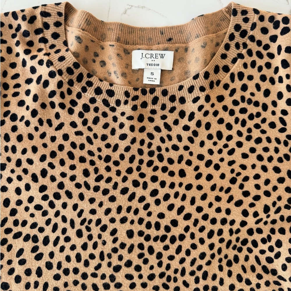 J.Crew Teddie crewneck sweater